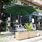 Villacera 9-Foot Outdoor Patio Umbrella, Green 83-OUT5440 - alternate 1